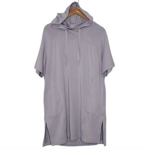 Athleta Cabana Relaxed Comfortable Pullover Tunic Hoodie Sweatshirt Size M